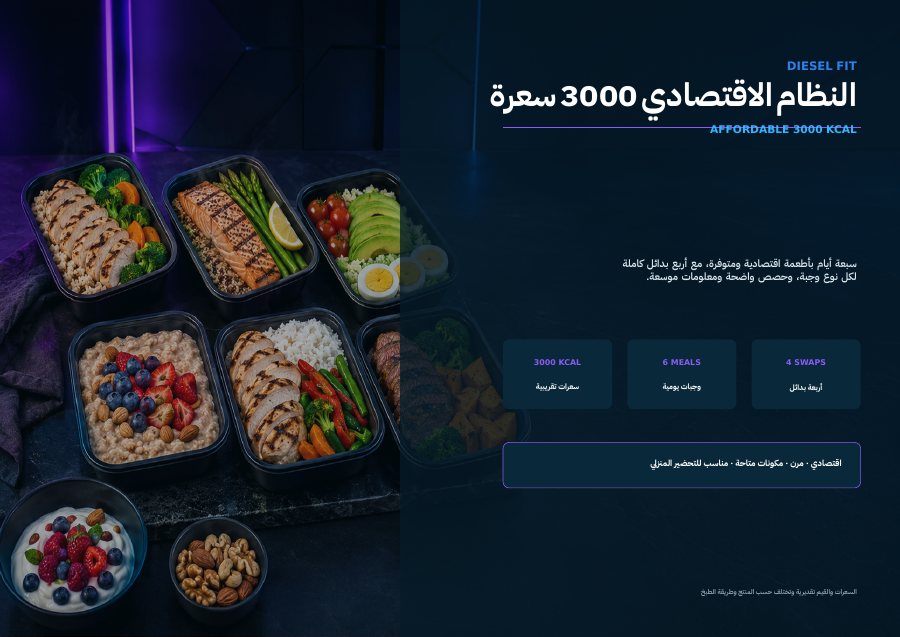 نظام 3000 سعرة